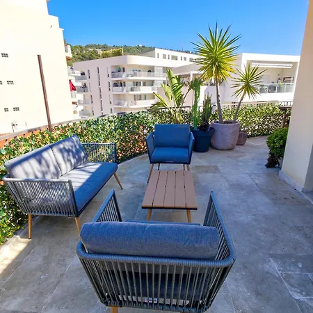 90m2, Climatisé 3 Nizza
